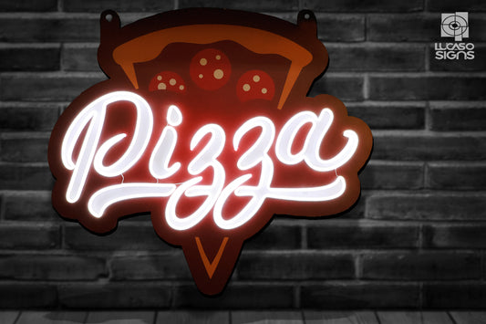 Pizza Neon Sign Lucaso Signs