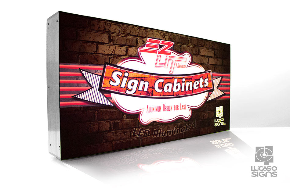 Custom LIGHT BOXES With Flex Face OutDoor 4 BuySigns.Shop