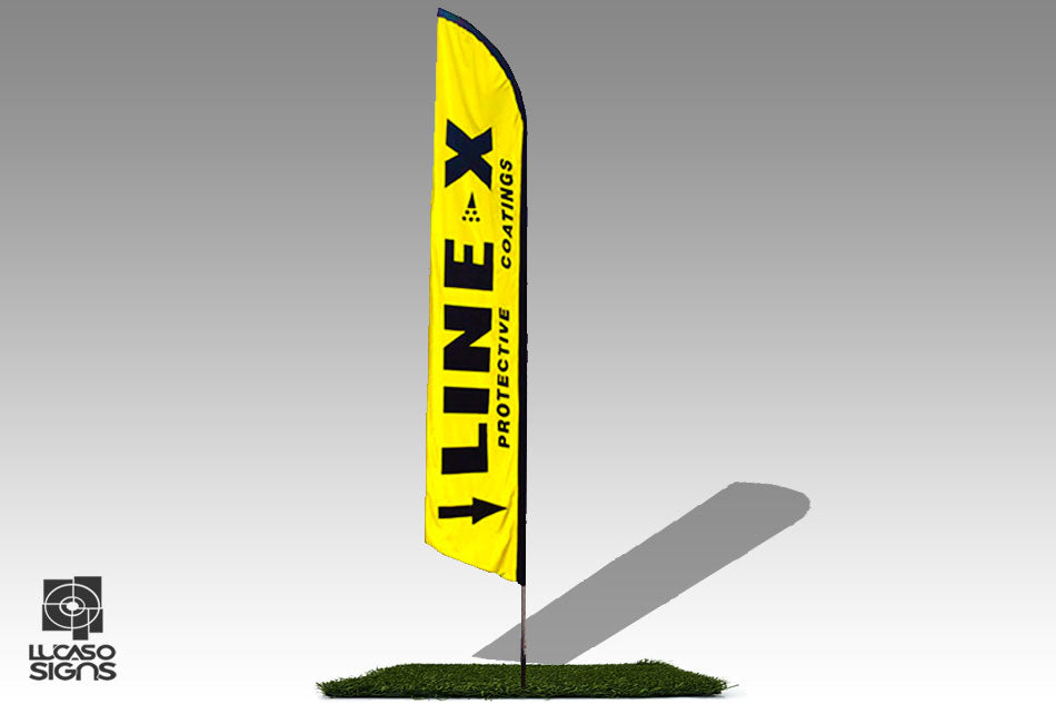 Feather Flags Custom Printed 15 Feet 1 BuySigns.Shop
